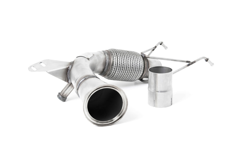 Milltek downpipe — MINI Mk3 (F55) Mini Cooper S 2.0 Turbo - 5-drzwiowy hatchback (wersje brytyjskie i europejskie) - LCI z GPF/OPF tylko