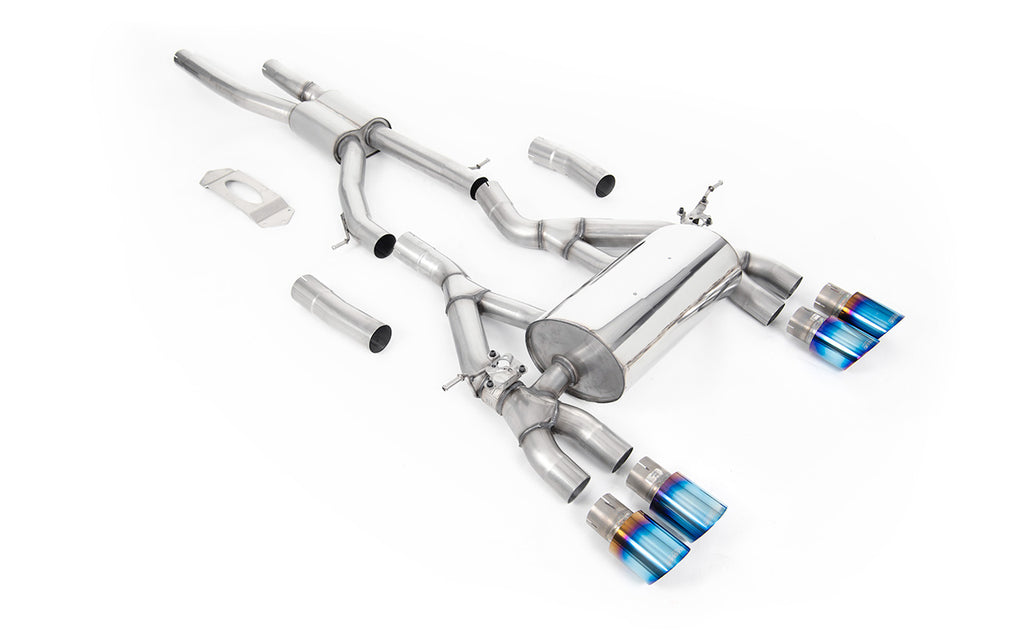 Milltek SSXBM1120 — Milltek Cat-Back — BMW Seria 3 F80 M3, M3 Competition & M3 CS Sedan (tylko wersje z OPF/GPF)