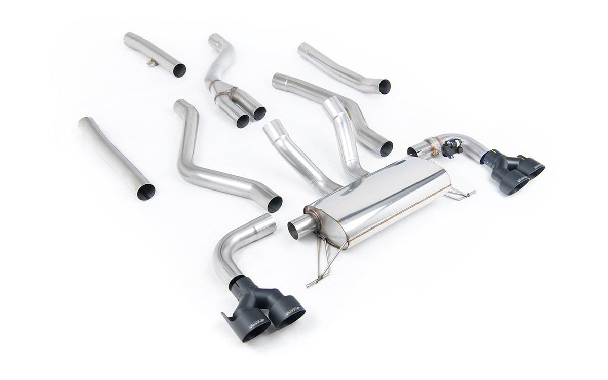 Milltek SSXBM1274 — Milltek Cat-Back — BMW Seria 3 G20 M340i Sedan w tym Xdrive (North American / ROW wersje tylko) Pre LCI