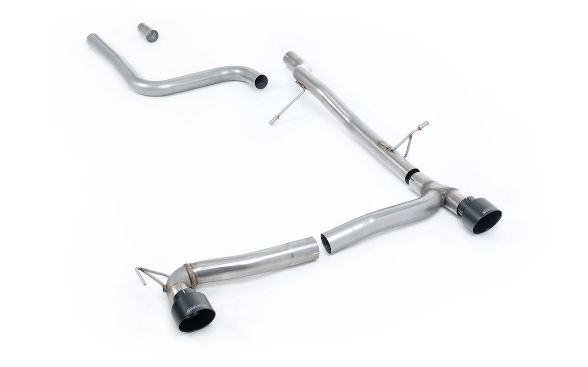 Milltek OPF/GPF-Back — Ford Fiesta Mk8 1.0T EcoBoost ST-Line 3- i 5-drzwiowy (100 i 125 KM tylko wersje z OPF/GPF) - Maxton dwa wyjścia zestawy — SSXFD384