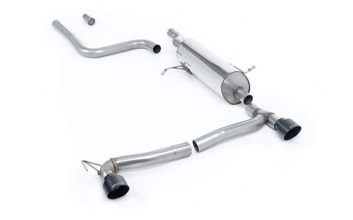 Milltek OPF/GPF-Back — Ford Fiesta Mk8 1.0T EcoBoost ST-Line 3- i 5-drzwiowy (100 i 125 KM tylko wersje z OPF/GPF) - Maxton dwa wyjścia zestawy — SSXFD388