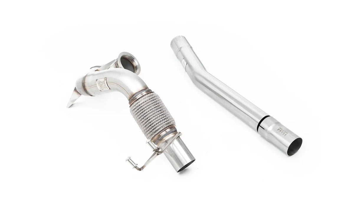 Milltek downpipe bez katalizatora — Volkswagen Polo GTI 2.0 TSI (AW - 5-drzwiowy) - wersje bez GPF/OPF — SSXVW567