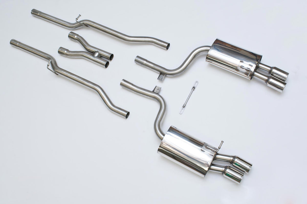 Milltek SSXAU048 — Milltek Cat-Back — Audi S4 4.2 V8 quattro B7 Sedan/Sedan, Avant, & Cabrio