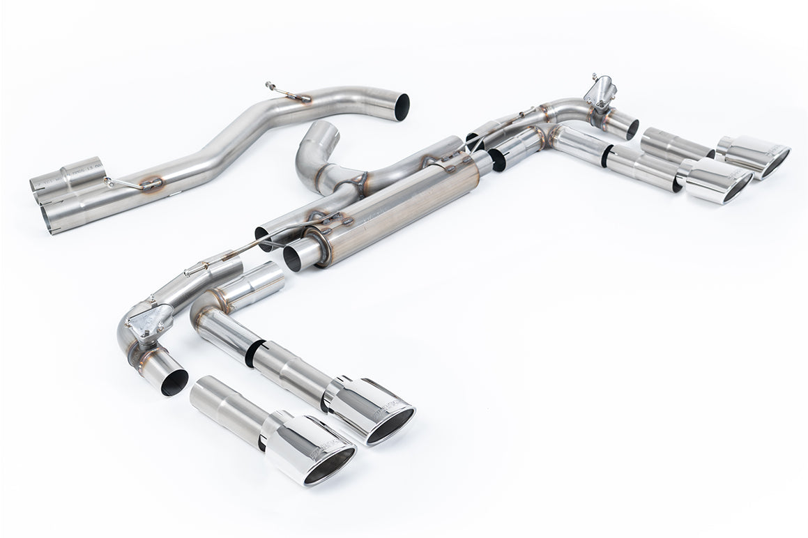 Milltek SSXAU1017 — Milltek Cat-Back / OPF-Back — Audi S3 2.0TFSI Quattro Sedan/Sedan 310 KM & 333 KM 8Y (tylko wersje z OPF/GPF)