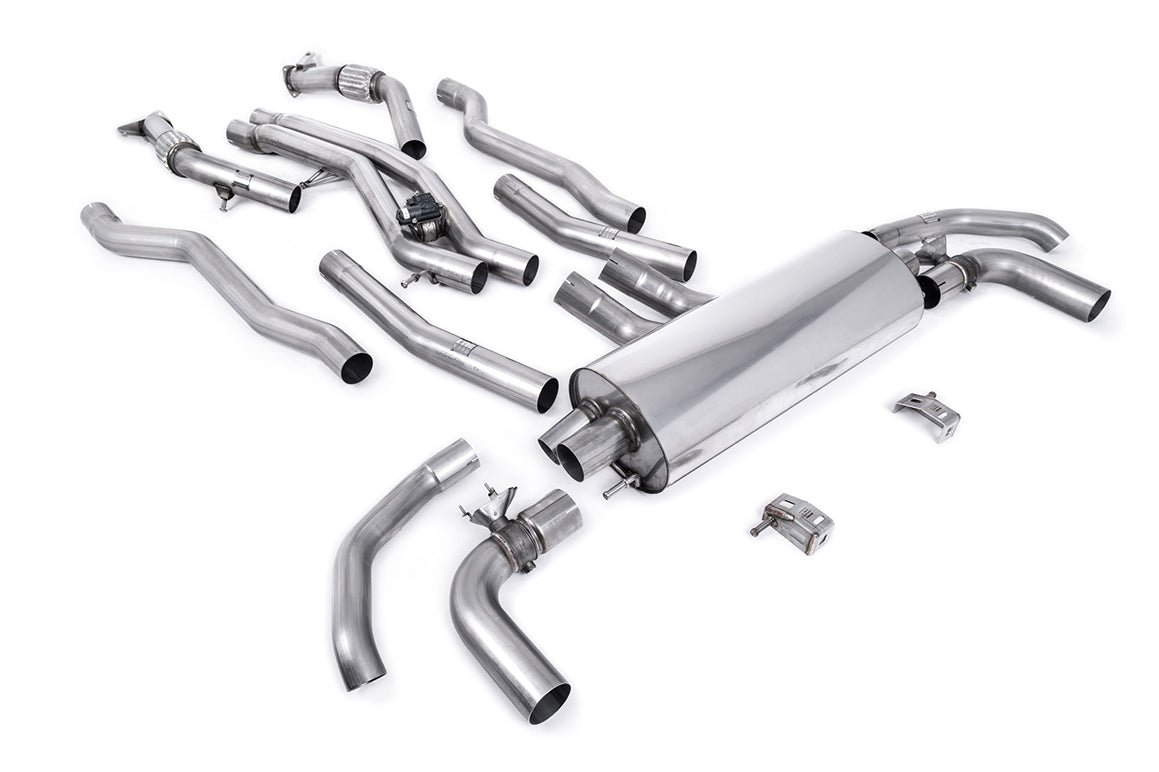 Milltek SSXAU1025 — Milltek Cat-Back / OPF-Back — Audi SQ7 4.0 V8 TT (Gasoline Non-OPF Equipped samochody przed liftingiem)