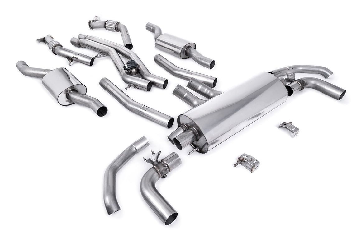 Milltek SSXAU1026 — Milltek Cat-Back / OPF-Back — Audi SQ7 4.0 V8 TT (Gasoline Non-OPF Equipped samochody przed liftingiem)