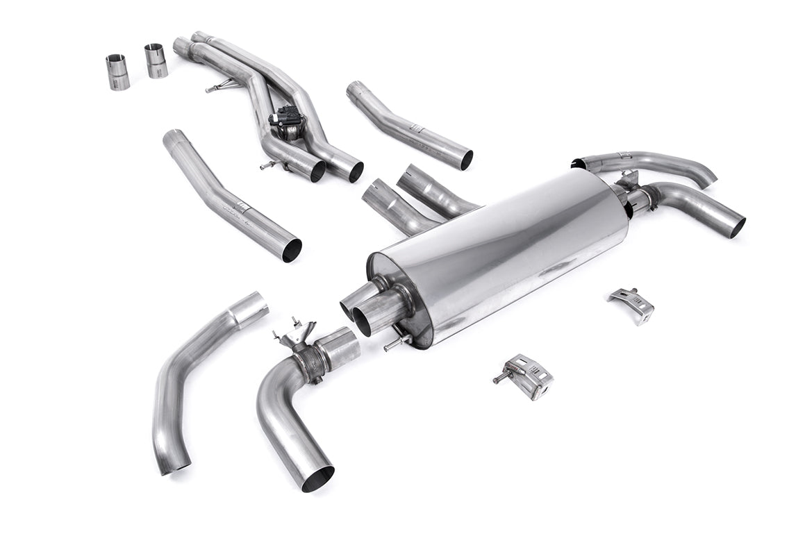 Milltek SSXAU1027 — Milltek Front Pipe-Back — Audi SQ7 4.0 V8 TT (Gasoline Non-OPF Equipped samochody przed liftingiem)