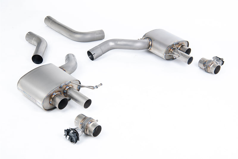 Milltek zestaw rozbudowy Signature Series Titanium — Audi RS6 / RS7 C8