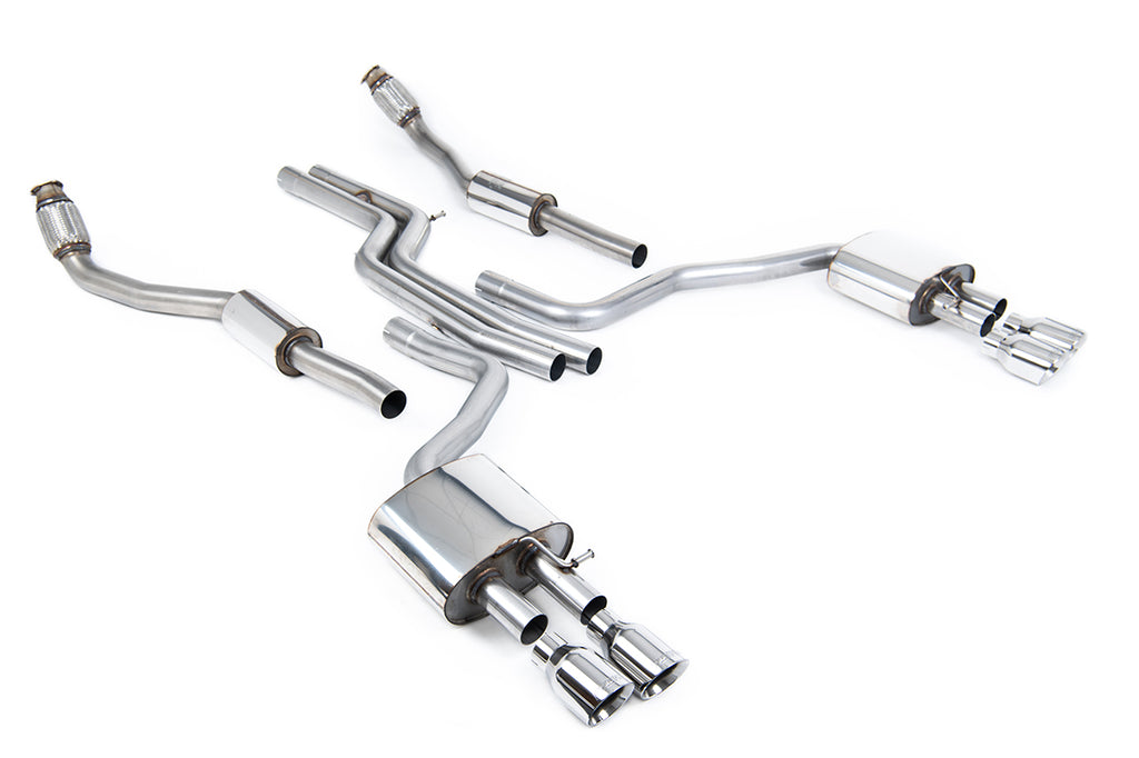 Milltek SSXAU331 — Milltek Cat-Back — Audi S6 4.0 TFSI C7 quattro