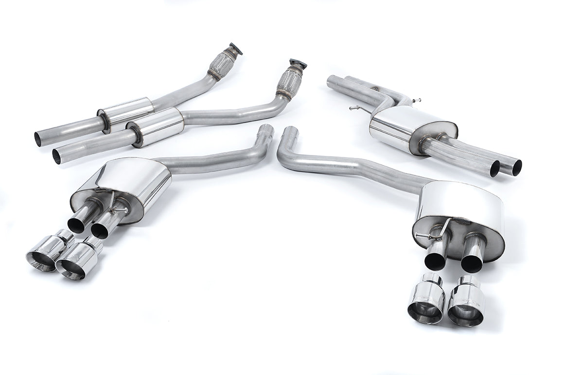 Milltek SSXAU332 — Milltek Cat-Back — Audi S6 4.0 TFSI C7 quattro