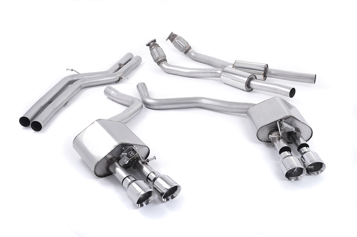 Milltek SSXAU443 — Milltek Cat-Back — Audi S6 4.0 TFSI C7 quattro