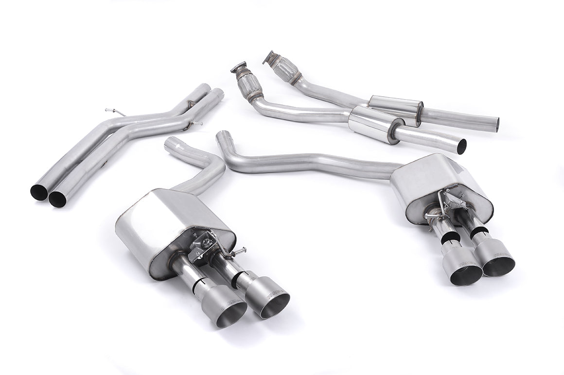 Milltek SSXAU445 — Milltek Cat-Back — Audi S6 4.0 TFSI C7 quattro