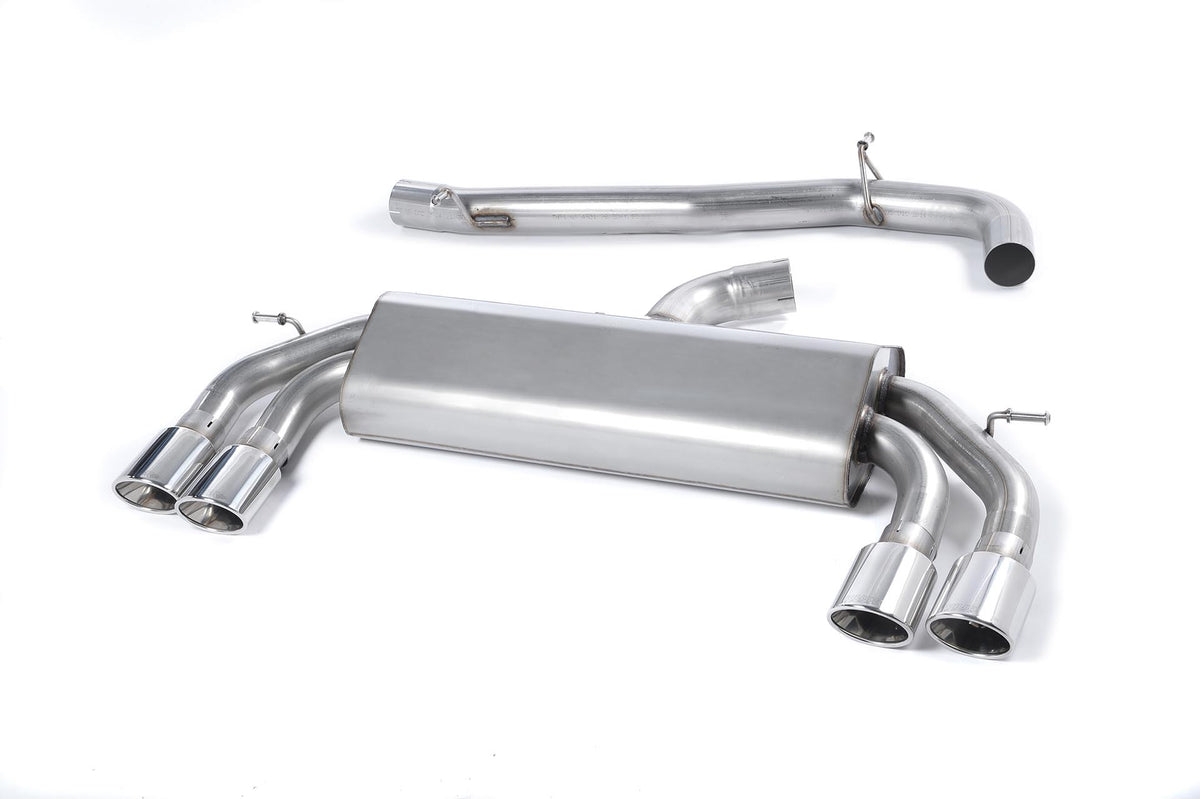 Milltek SSXAU521 — Milltek Cat-Back — Audi S3 2.0 TFSI quattro 3-drzwiowy 8V/8V.2 (Non-GPF Equipped wersje tylko)