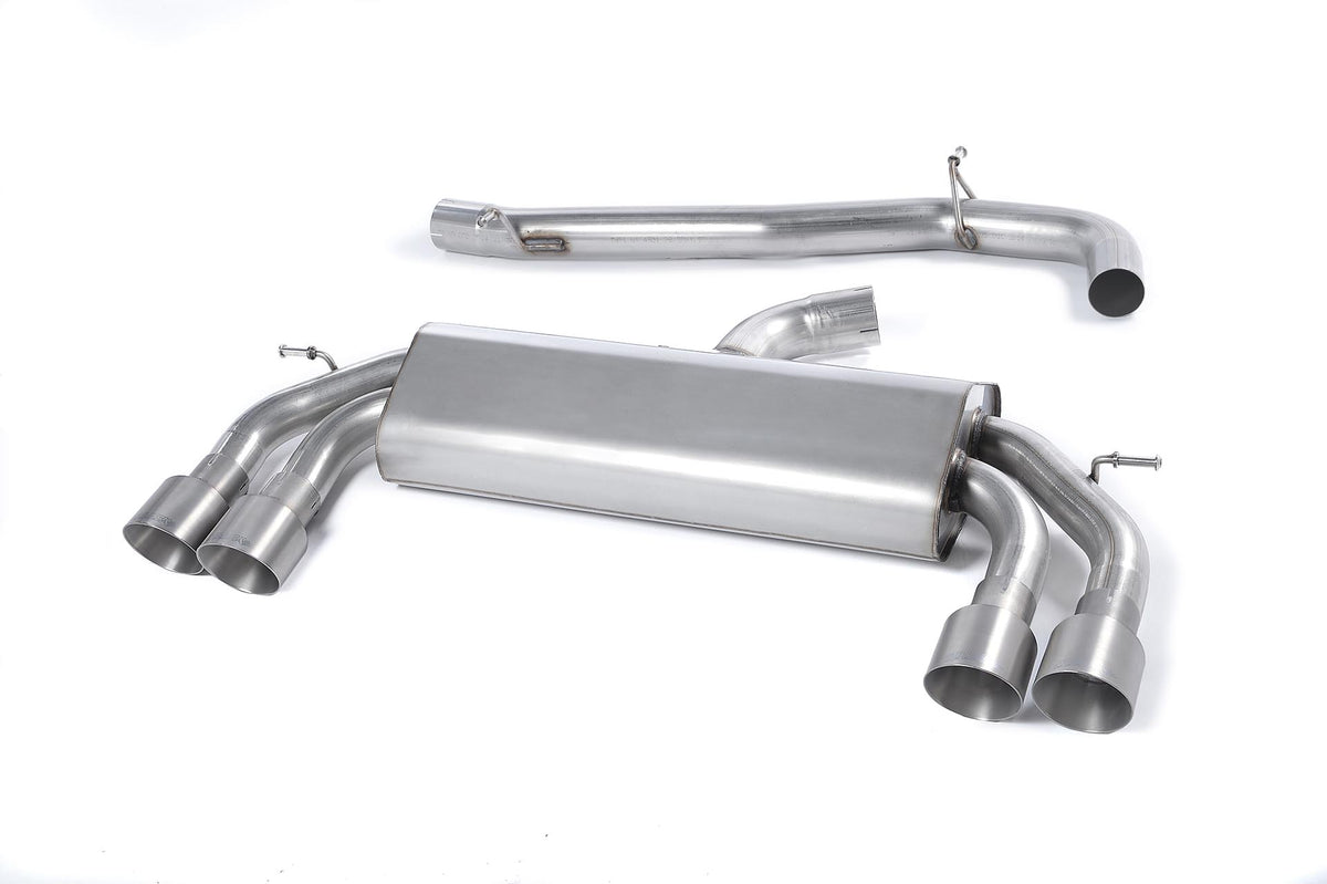 Milltek SSXAU524 — Milltek Cat-Back — Audi S3 2.0 TFSI quattro 3-drzwiowy 8V/8V.2 (Non-GPF Equipped wersje tylko)