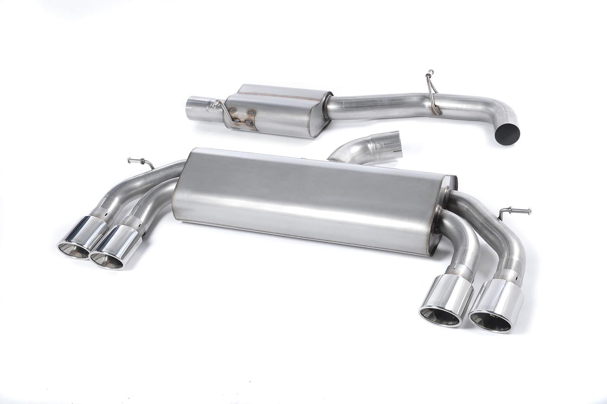 Milltek SSXAU526 — Milltek Cat-Back — Audi S3 2.0 TFSI quattro 3-drzwiowy 8V/8V.2 (Non-GPF Equipped wersje tylko)