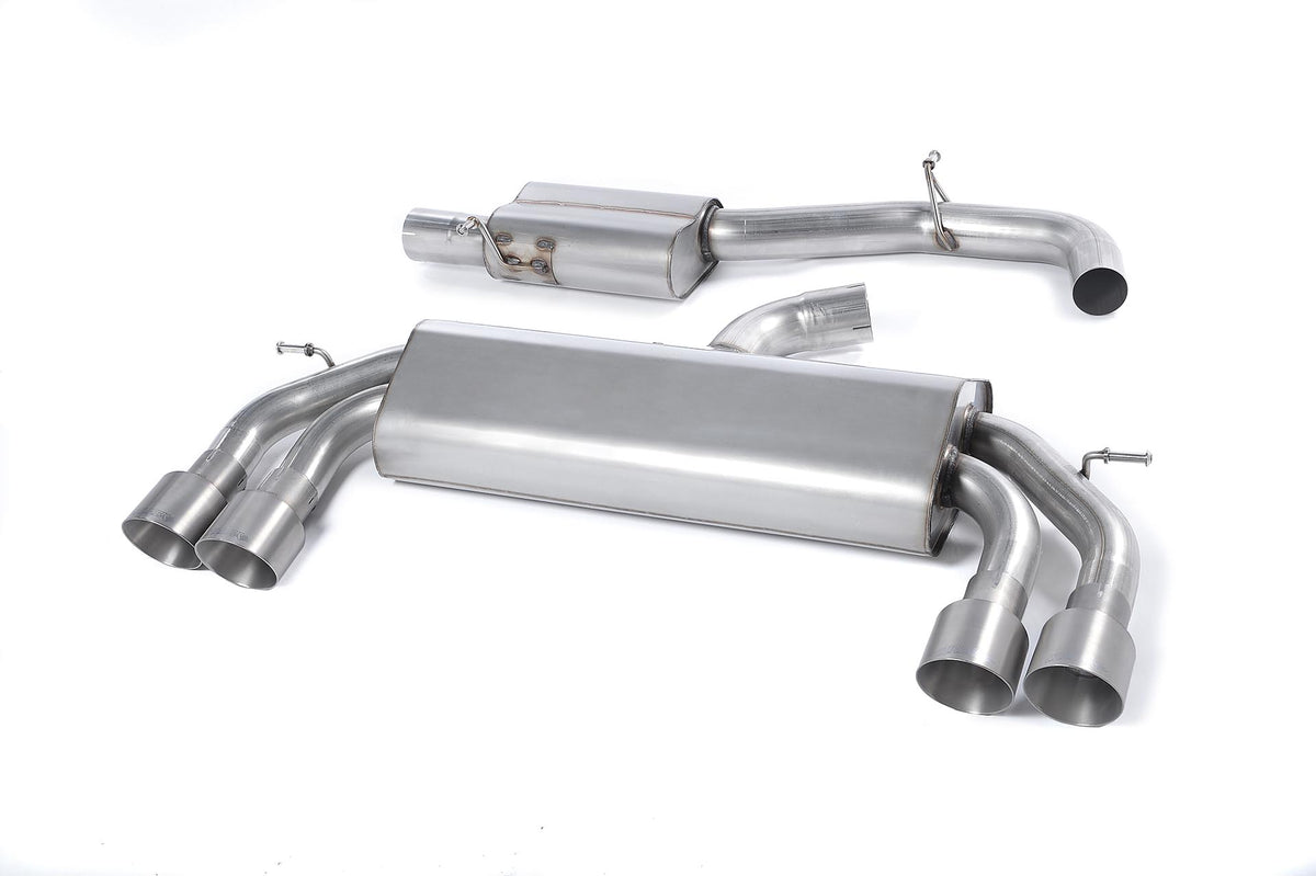 Milltek SSXAU529 — Milltek Cat-Back — Audi S3 2.0 TFSI quattro 3-drzwiowy 8V/8V.2 (Non-GPF Equipped wersje tylko)