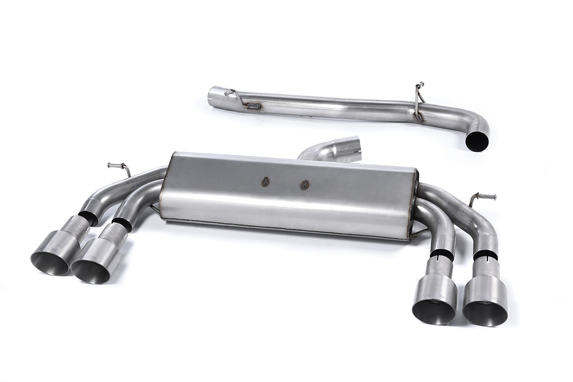 Milltek SSXAU534 — Milltek Cat-Back — Audi S3 2.0 TFSI quattro Sportback 8V/8V.2 (Non-GPF Equipped wersje tylko)