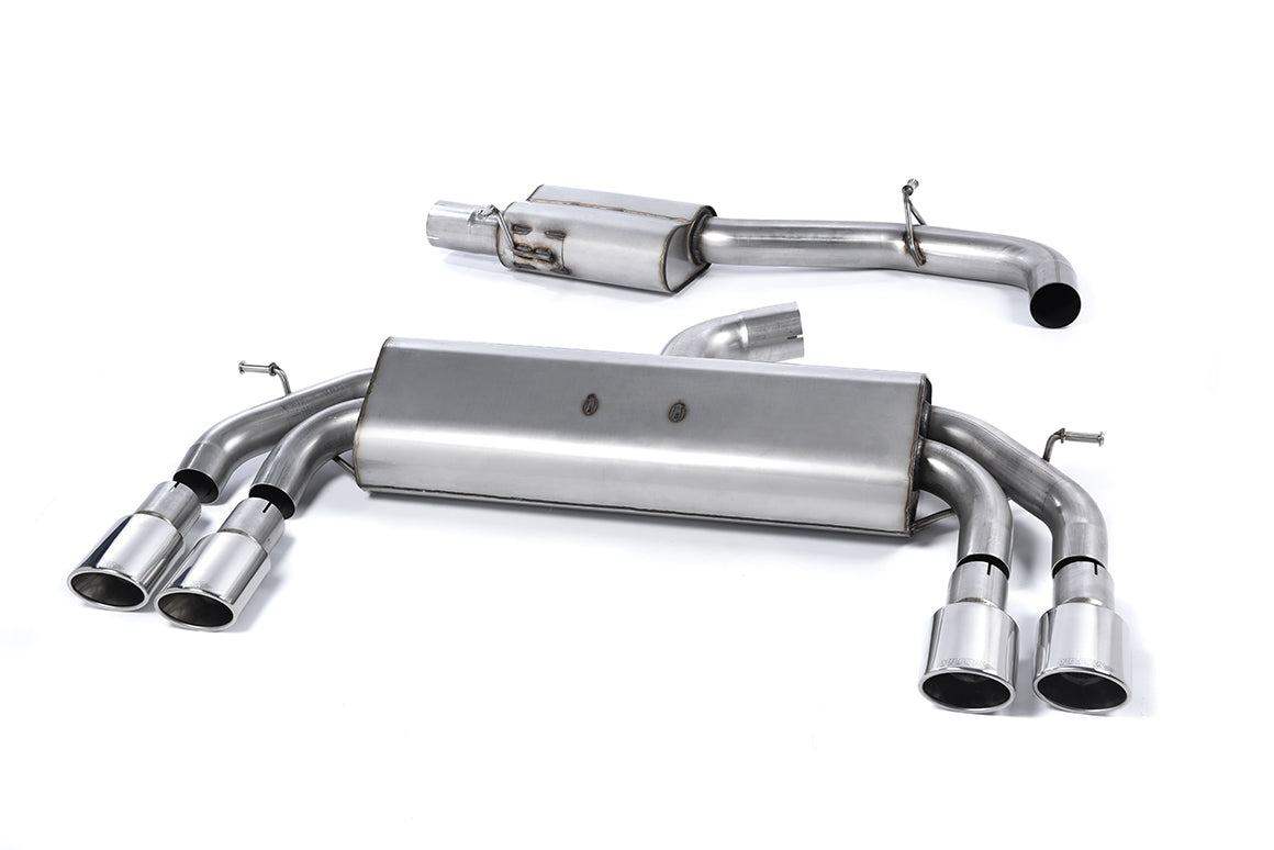 Milltek SSXAU535 — Milltek Cat-Back — Audi S3 2.0 TFSI quattro Sportback 8V/8V.2 (Non-GPF Equipped wersje tylko)