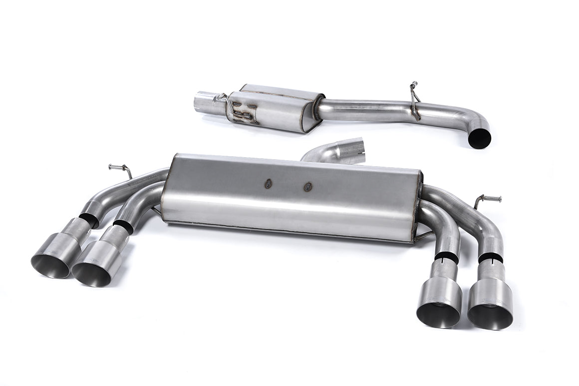 Milltek SSXAU538 — Milltek Cat-Back — Audi S3 2.0 TFSI quattro Sportback 8V/8V.2 (Non-GPF Equipped wersje tylko)