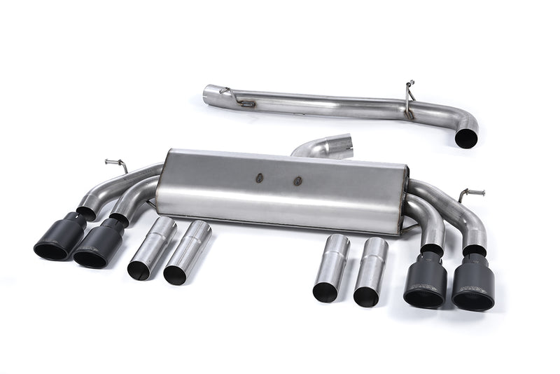Milltek Cat-Back — Audi S3 2.0 TFSI quattro Saloon & Cabrio 8V/8V.2 (Non-GPF Equipped Models Only)