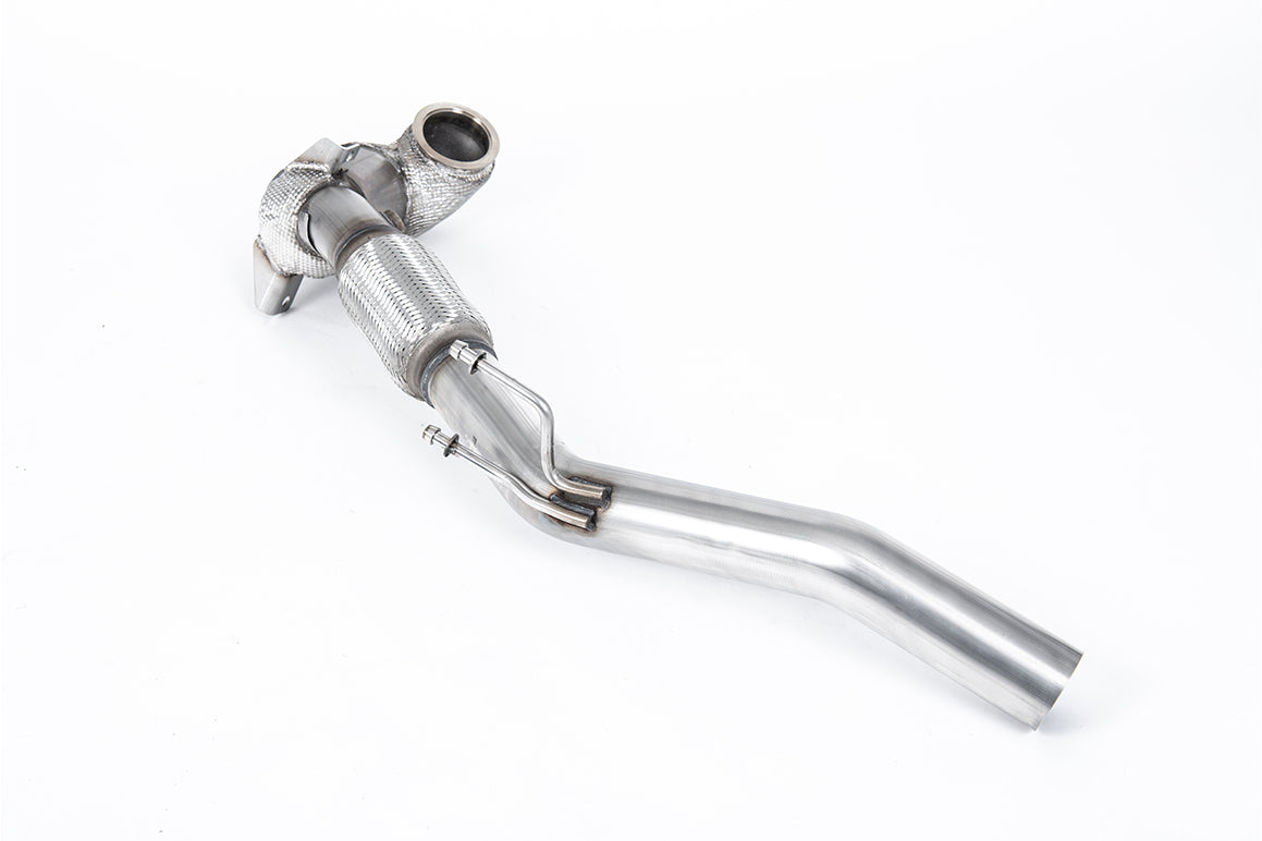 Milltek SSXAU620 — Milltek downpipe HJS Tuning ECE do układu fabrycznego — Audi S1 2.0 TFSI quattro