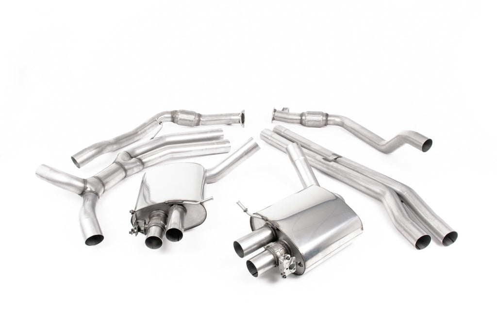 Milltek SSXAU828 — Milltek Cat-Back — Audi RS4 B9 2.9 V6 Turbo Avant (OPF/GPF wersje)