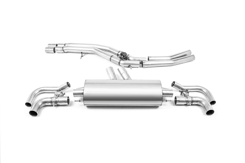 Milltek Front Pipe-Back — Audi RSQ8 4.0 V8 Bi-Turbo (Non OPF / GPF Equipped Models)