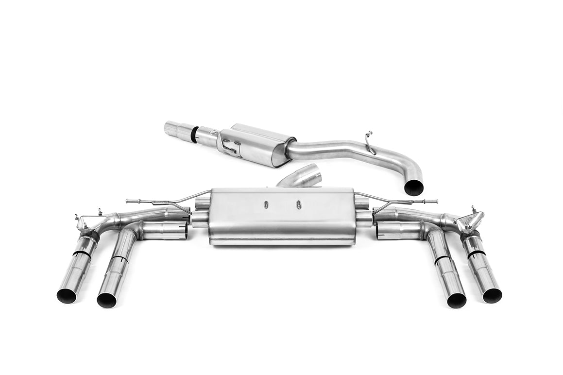 Milltek SSXAU927 — Milltek OPF/GPF-Back — Audi S3 2.0TFSI Quattro Sedan/Sedan 310 KM & 333 KM 8Y (tylko wersje z OPF/GPF)