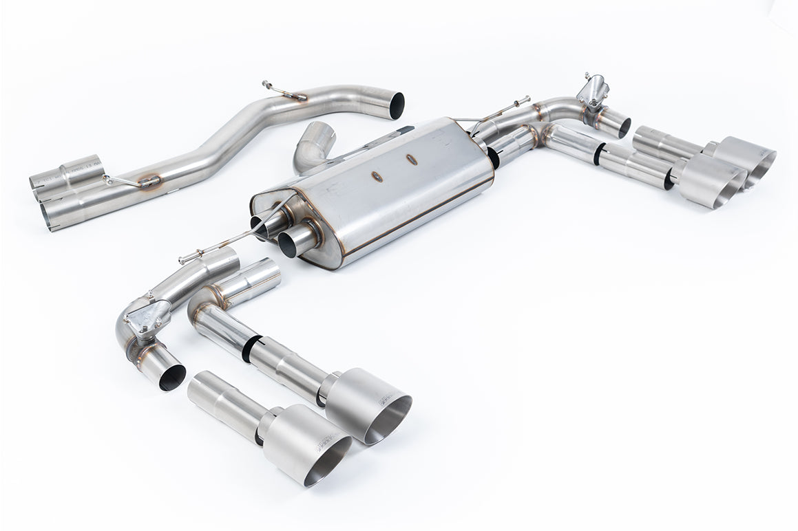 Milltek SSXAU934 — Milltek Cat-Back / OPF-Back — Audi S3 2.0TFSI Quattro Sedan/Sedan 310 KM & 333 KM 8Y (tylko wersje z OPF/GPF)