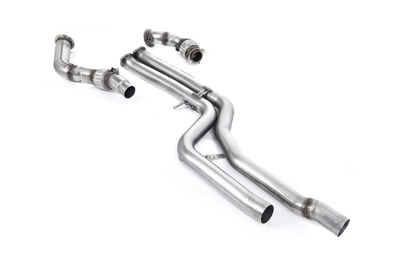 Milltek downpipe bez katalizatora do układu Milltek — BMW 3 Series F80 M3 & M3 Competition Saloon (Non OPF/GPF Models Only)