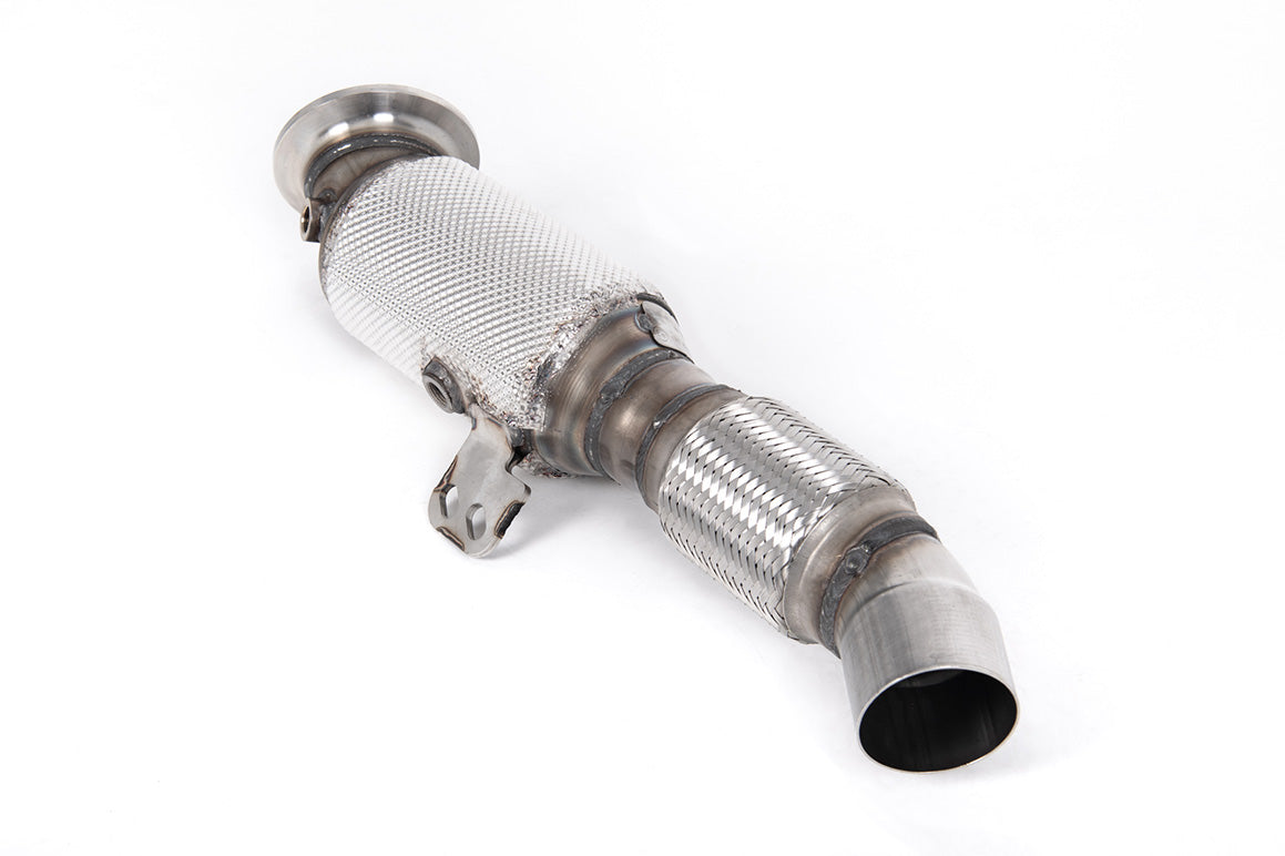 Milltek SSXBM1039 — Milltek downpipe HJS Tuning ECE — BMW Seria 1 M140i 3- i 5-drzwiowy (F20 & F21 LCI, Non-OPF)