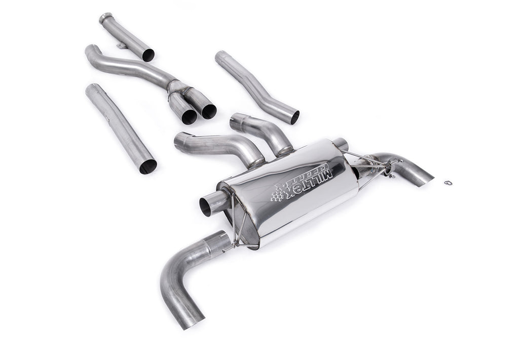 Milltek SSXBM1160 — Milltek Cat-Back — BMW Seria 3 G20 & G21 M340i XDrive Sedan & Touring wersje (tylko wersje z OPF/GPF) Pre LCI