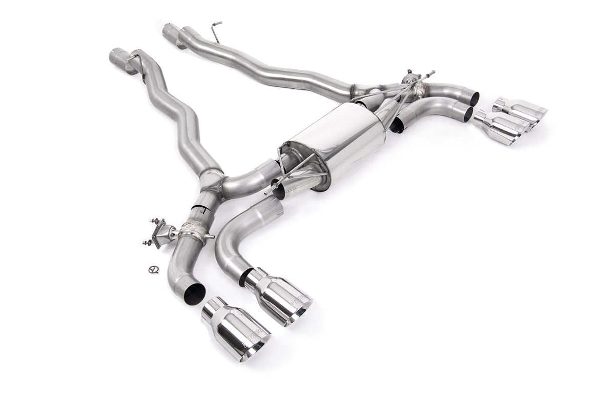 Milltek SSXBM1174 — Milltek Axle-Back — BMW Seria 5 M5 & M5 Competition 4.4l dwie Turbo F90 (Non OPF/GPF samochody)