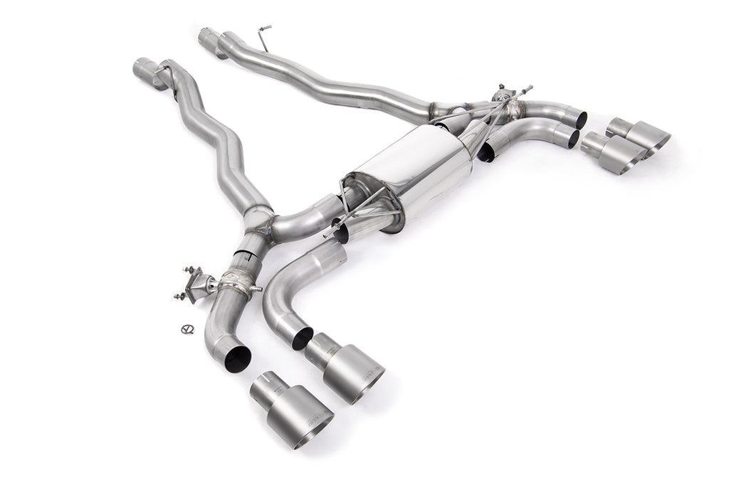 Milltek SSXBM1176 — Milltek Axle-Back — BMW Seria 5 M5 & M5 Competition 4.4l dwie Turbo F90 (Non OPF/GPF samochody)