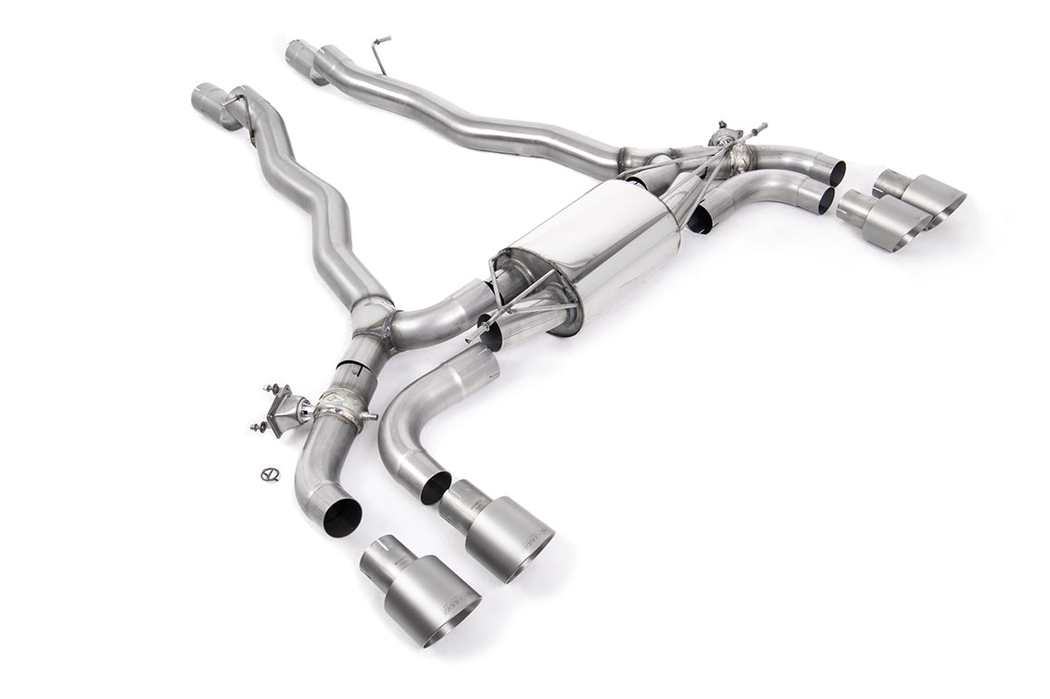 Milltek SSXBM1176 — Milltek Axle-Back — BMW Seria 5 M5 & M5 Competition 4.4l dwie Turbo F90 (Non OPF/GPF samochody)