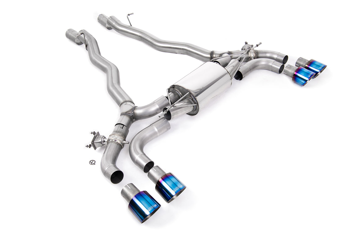 Milltek SSXBM1177 — Milltek Axle-Back — BMW Seria 5 M5 & M5 Competition 4.4l dwie Turbo F90 (Non OPF/GPF samochody)