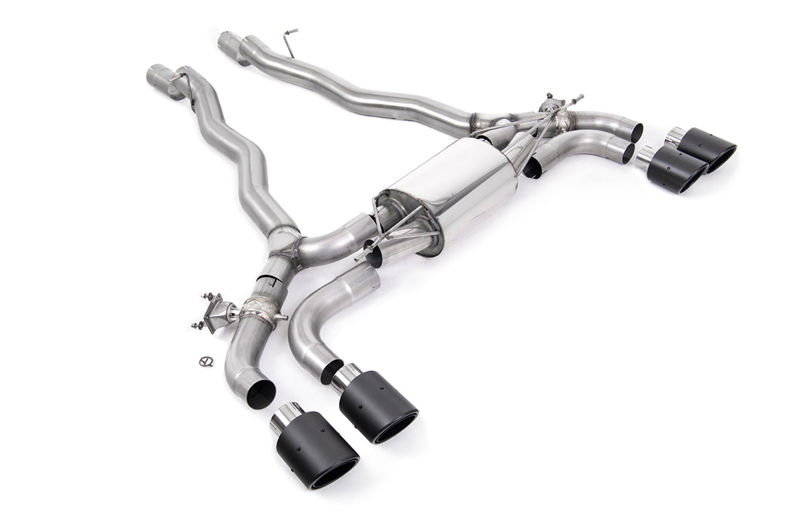 Milltek SSXBM1178 — Milltek Axle-Back — BMW Seria 5 M5 & M5 Competition 4.4l dwie Turbo F90 (Non OPF/GPF samochody)