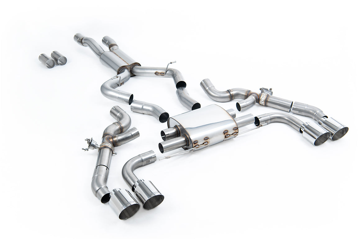 Milltek SSXBM1197 — Milltek Axle-Back — BMW X3 X3M / X3M Comp (G01) 3.0 (ROW & North American S58 Engine - LCI tylko) (2022 i Later)