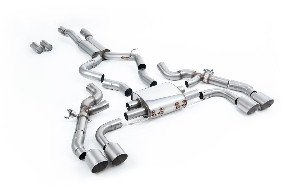 Milltek SSXBM1212 — Milltek Axle-Back — BMW X3 X3M / X3M Comp (G01) 3.0 (ROW & North American S58 Engine - LCI tylko) (2022 i Later)