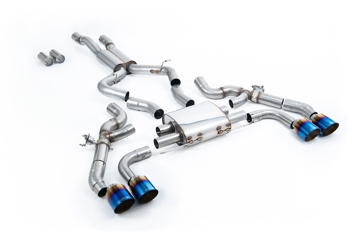Milltek SSXBM1213 — Milltek Axle-Back — BMW X3 X3M / X3M Comp (G01) 3.0 (ROW & North American S58 Engine - LCI tylko) (2022 i Later)