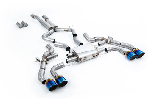 Milltek SSXBM1213 — Milltek Axle-Back — BMW X3 X3M / X3M Comp (G01) 3.0 (ROW & North American S58 Engine - LCI tylko) (2022 i Later)