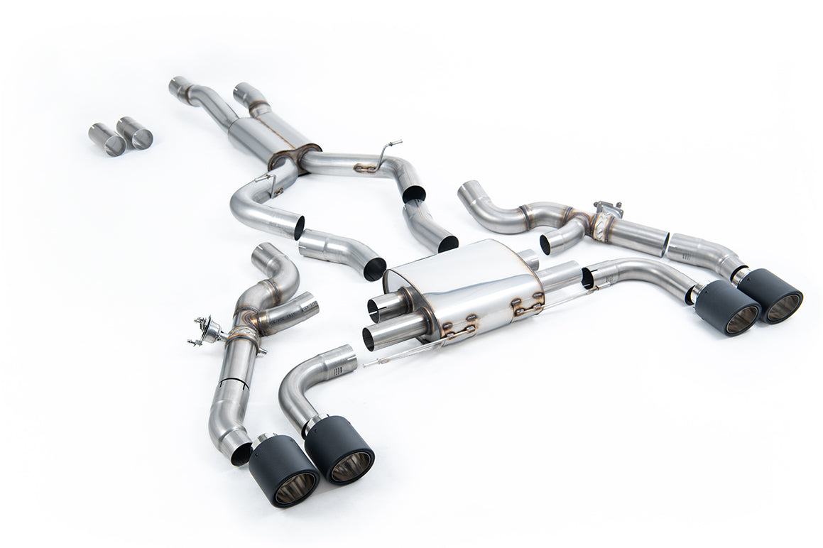 Milltek SSXBM1214 — Milltek Axle-Back — BMW X3 X3M / X3M Comp (G01) 3.0 (ROW & North American S58 Engine - LCI tylko) (2022 i Later)