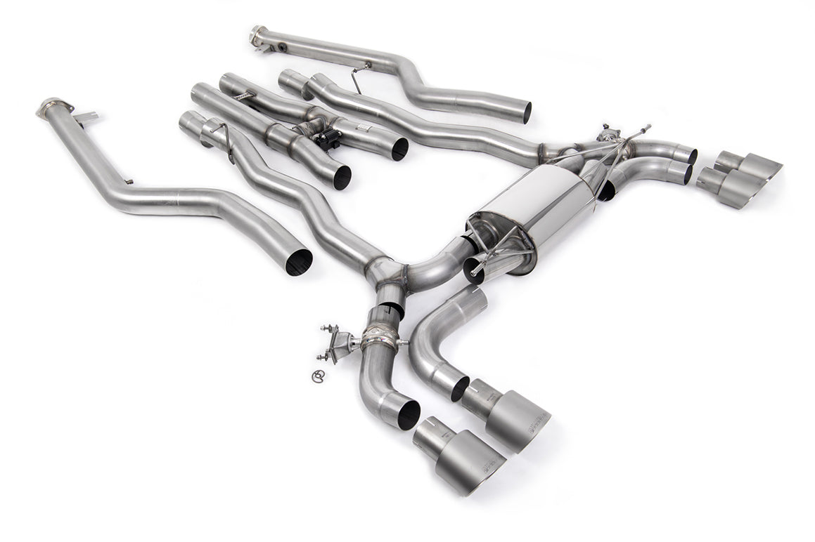 Milltek SSXBM1229 — Milltek Cat-Back — BMW Seria 5 M5 & M5 Competition 4.4l dwie Turbo F90 LCI (OPF/GPF Equipped samochody)