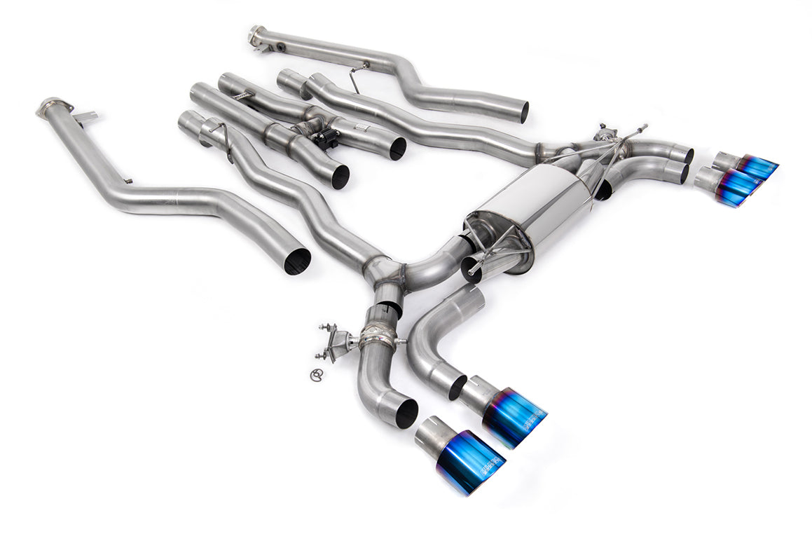 Milltek SSXBM1230 — Milltek Cat-Back — BMW Seria 5 M5 & M5 Competition 4.4l dwie Turbo F90 LCI (OPF/GPF Equipped samochody)