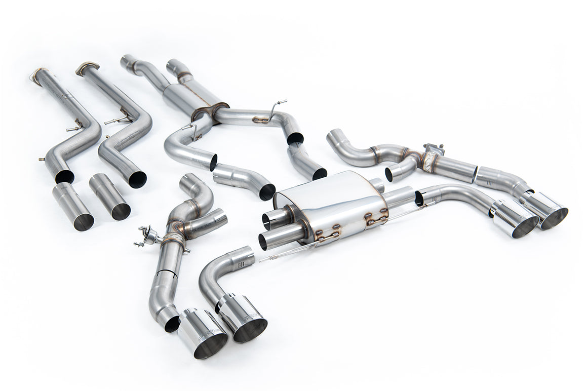 Milltek SSXBM1255 — Milltek Downpipe-Back — BMW X3 X3M / X3M Comp (G01) 3.0 (z OPF/GPF S58 Engine - LCI tylko)