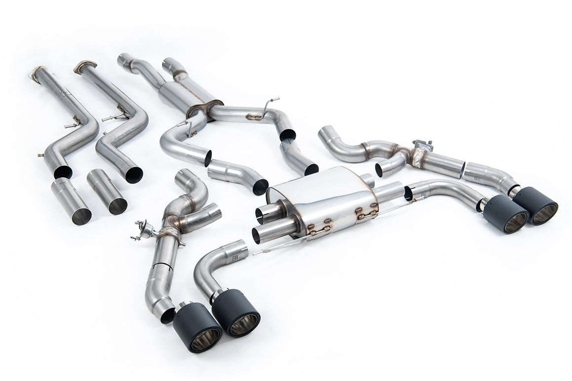 Milltek SSXBM1259 — Milltek Downpipe-Back — BMW X3 X3M / X3M Comp (G01) 3.0 (z OPF/GPF S58 Engine - LCI tylko)