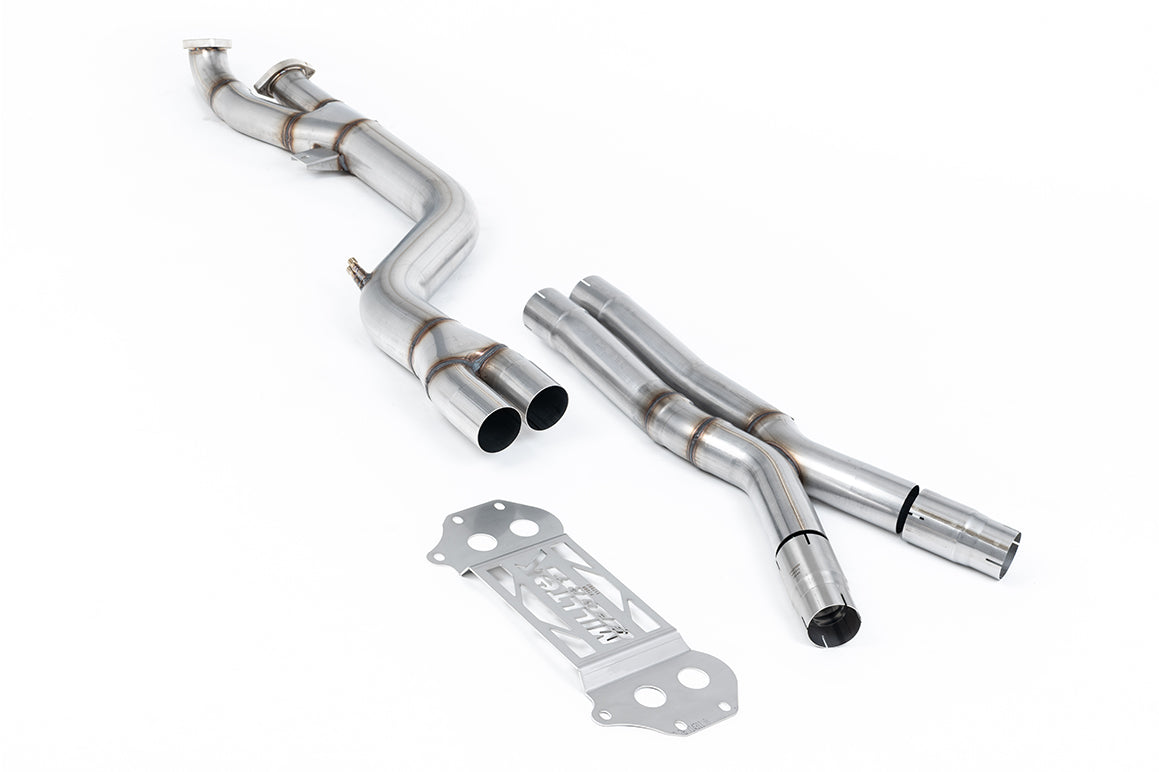 Milltek SSXBM1336 — Milltek sekcja zastępująca OPF/GPF — BMW Seria 3 G80/G81 M3 & M3 Competition S58 3.0 Turbo (OPF/GPF Equipped samochody tylko) w tym Touring & XDrive wersje