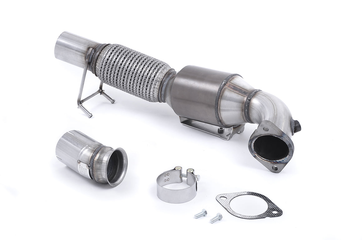 Milltek downpipe ze sportowym katalizatorem — Ford Focus Mk3 RS 2.3 l EcoBoost 4wd 5-drzwiowy Hatchback — SSXFD193