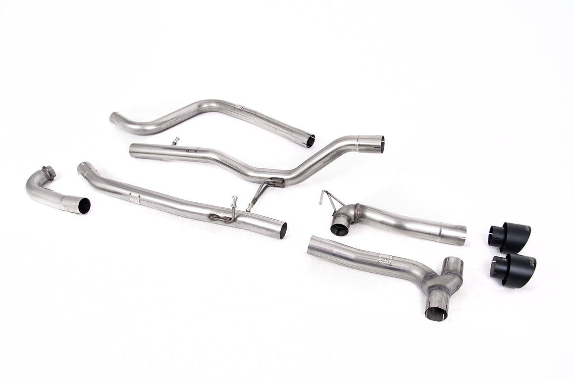 Milltek Cat-Back — Ford Fiesta MK8 1.0T EcoBoost ST-Line 3- i 5-drzwiowy (bez tylko wersje z OPF/GPF) - dwa wyjścia Maxton zestawy — SSXFD372