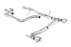 Milltek OPF/GPF-Back — Ford Fiesta Mk8 1.0T EcoBoost ST-Line 3- i 5-drzwiowy (155 KM Hybrid tylko wersje z OPF/GPF) - Maxton Designs dwa wyjścia zestawy — SSXFD407
